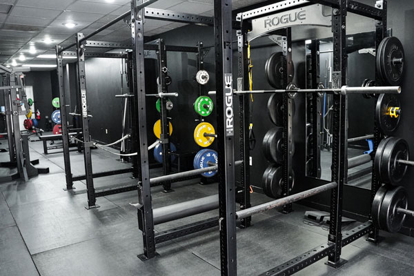 Powerlifting Room at Iron Web Fitness